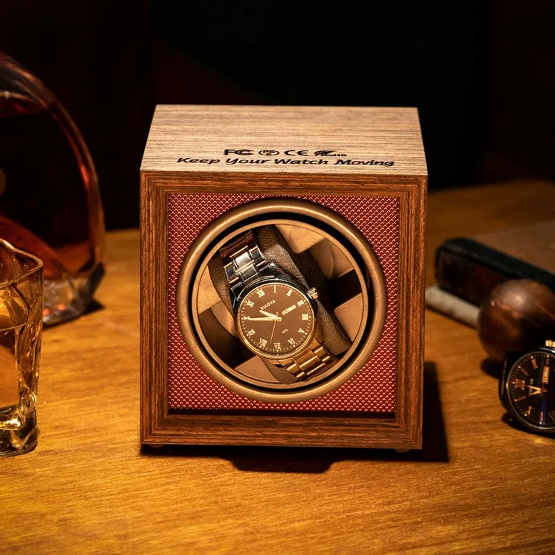 Luxury Watch Jaeger Lecoultre - LENNIK 自動時計機械式時計シェーカーボックス収納ケースロレックス高級男性ギフト用サイレントモーターディスプレイ