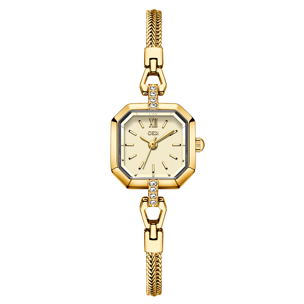 Luxury Watch Value - スクエア型のおしゃれで洗練された高級合金クォーツ腕時計、軽やかな高級感とレトロな個性を備えた女性向け高価値腕時計