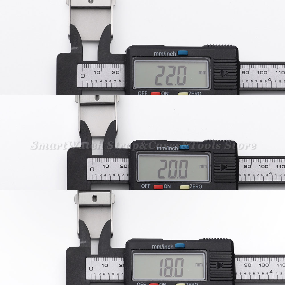 316L ソリッドステンレス鋼時計クラスプ 18/20/22 - Luxury Watch Repair のレビューと価格