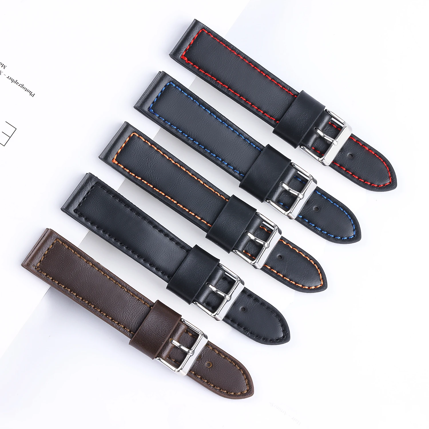 男性と女性のための本革の時計ストラップ,スクエアバックル,ウ - Luxury Watch Jaeger Lecoultre のレビューと価格