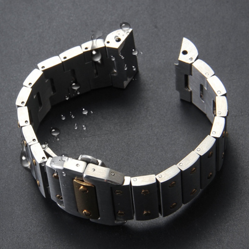 23mm 高品質ステンレススチール製時計ストラップ カルティ - Luxury Watch Cartier のレビューと価格