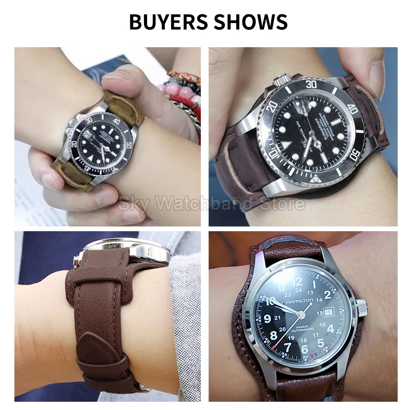 ヘッドレイヤー クレイジーホースレザー 腕時計アクセサリー  - Luxury Watch Jaeger Lecoultre のレビューと価格
