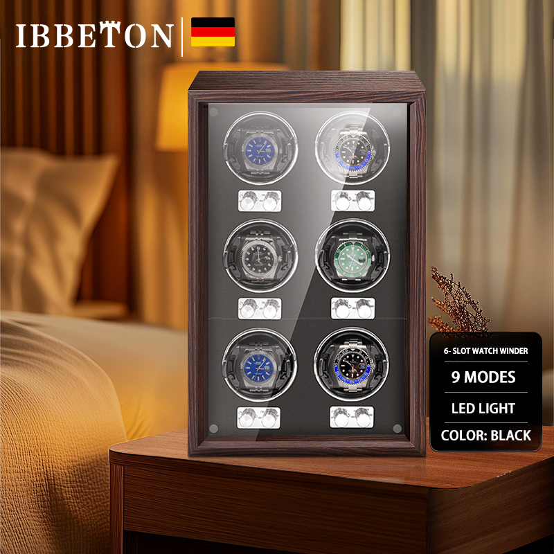 IBBETON 高級ブランド木製ウォッチワインダーハイエンド - Luxury Watch Collection Box のレビューと価格